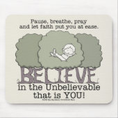 Faith deed je in het gemak muismat (Voorkant)