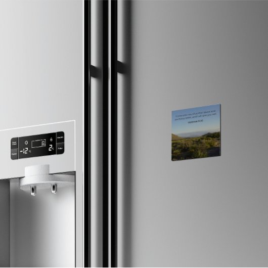 Faith Desert Collection – Matthew 11:28  Magneet