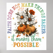 Faith Does Not....  Poster (Voorkant)