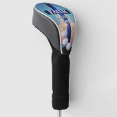 Faith Drives Far Golf Hoofdhoes Golfheadcover (Schuin)