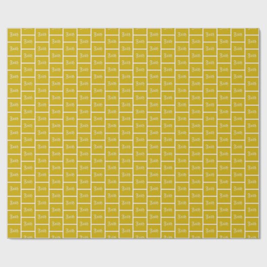 Faith Elegant  Cadeaupapier (Vlak)