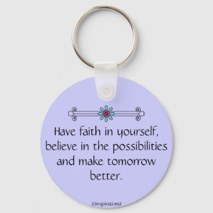 Faith en Belief Sleutelhanger