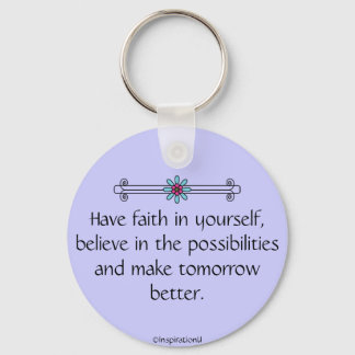 Faith en Belief Sleutelhanger