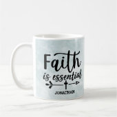 Faith Essential Personalized Coffee Mok (Links)