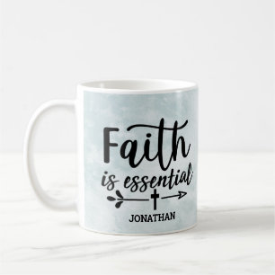 Faith Essential Personalized Coffee Mok