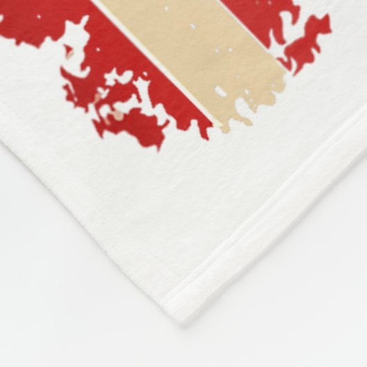 Faith Family Dom God Country Patriotic Christian O Fleece Deken (Hoek)