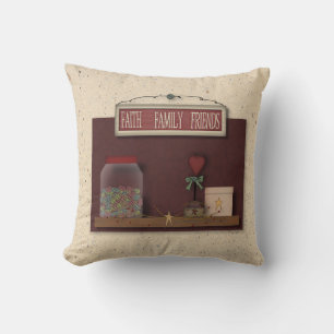 Faith Family Friends Pillow Kussen