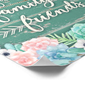 Faith, Family, Friends | Succes Poster (Hoek)