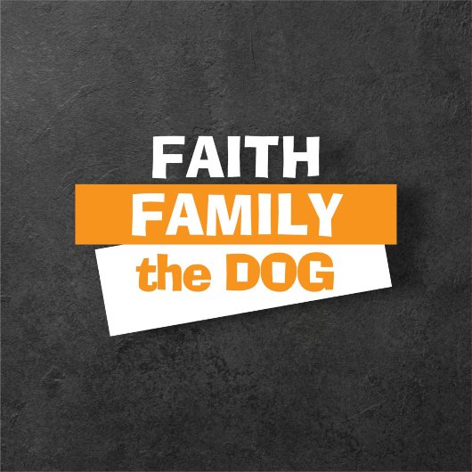 Faith Family Hondenliefhebber Breed Familie Huisdi T-shirt