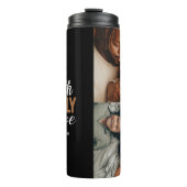 Faith Family Love Persoonlijke Thermal Tumbler Thermosbeker (Voorkant)