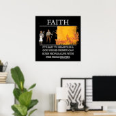 Faith Fantasy (de)Motivator Poster (Thuiskantoor)