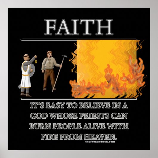Faith Fantasy (de)Motivator Poster (Voorkant)