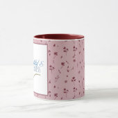 Faith & Fearless Typography Design Sierkussen Mok (Midden)