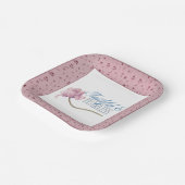 Faith & Fearless Typography Design Sierkussen Papieren Bordje (Gebogen)