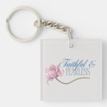 Faith & Fearless Typography Design Sierkussen