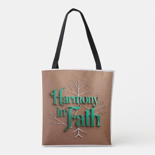 Faith Fiesta Tote Bag (Achterkant)