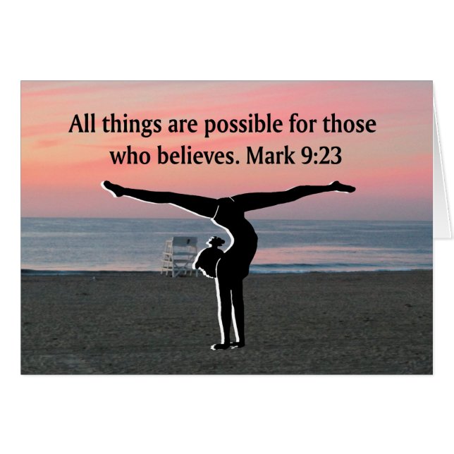 FAITH FILLED GYMNAST (Voorkant Horizontaal)