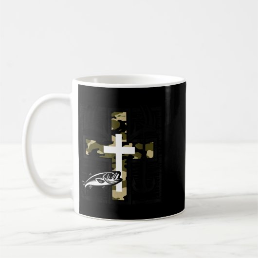 Faith Fishing Hunting Camo Cross With Hook B Chris Koffiemok (Links)