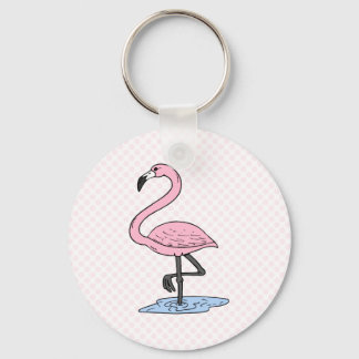 Faith Flamingo Sleutelhanger