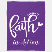 Faith - Fleece deken, 60 "x80" (Voorkant)