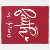 Faith - Fleece deken, 60 "x80" Deken (Voorkant (Horizontaal))