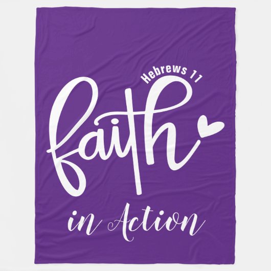 Faith - Fleece deken, 60 "x80" Deken (Voorkant)