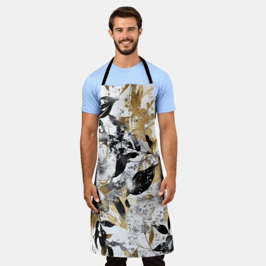 Faith Floral Glitter Schort 1004A (Gedragen)