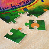 Faith  Floral Inspirivity Jigsaw Puzzel (Zijkant)