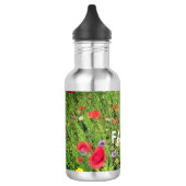Faith Flowers Custom Waterfles Roestvrij staal Waterfles (Links)
