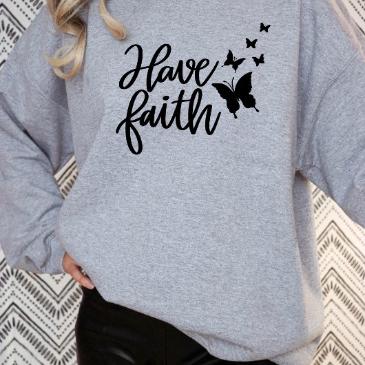 Faith Flying Butterfly Trui