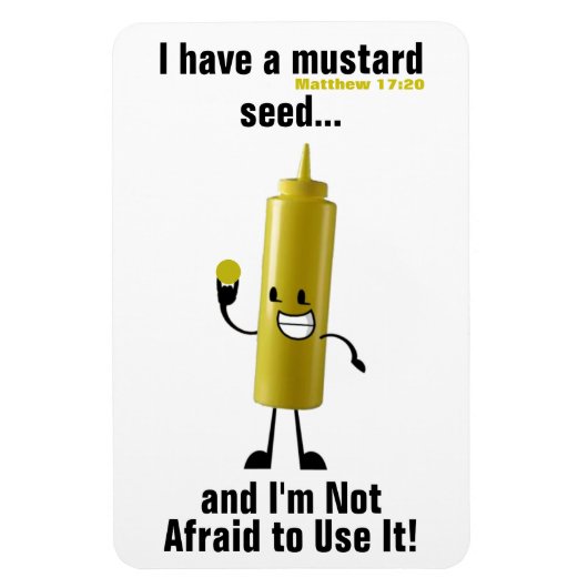 Faith - formaat: 4 x 6 inch magneet (Verticaal)