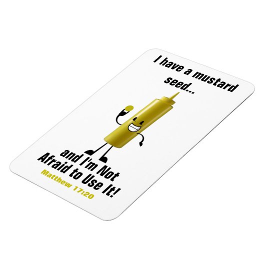 Faith - formaat: 4 x 6 inch magneet (Linkerzijde)