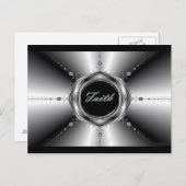 Faith Fractal Inmate Briefkaart (Voorkant / Achterkant)