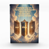 Faith Framed Photo Block For Encouragement Fotoblokken (Voorkant)