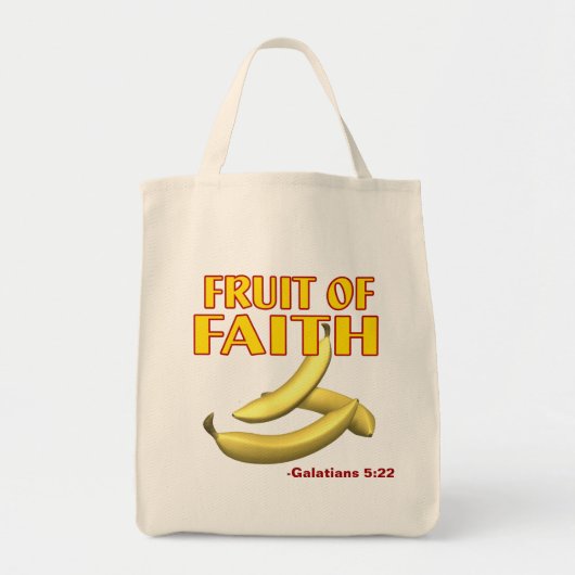Faith Fruit Tote Bag (Voorkant)