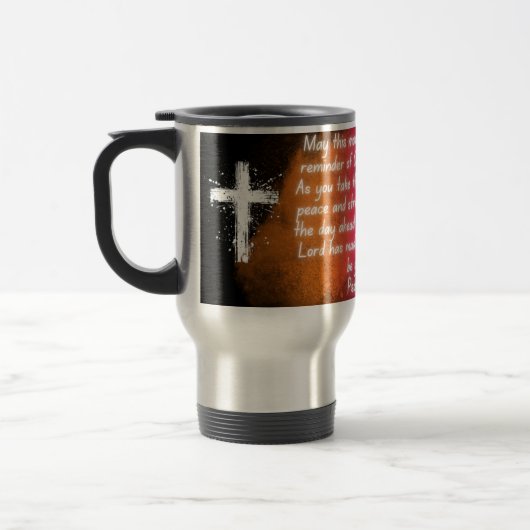 Faith & Fuel Travel Mug Reisbeker (Links)