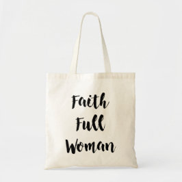 Faith-Full Mama Canvas tas
