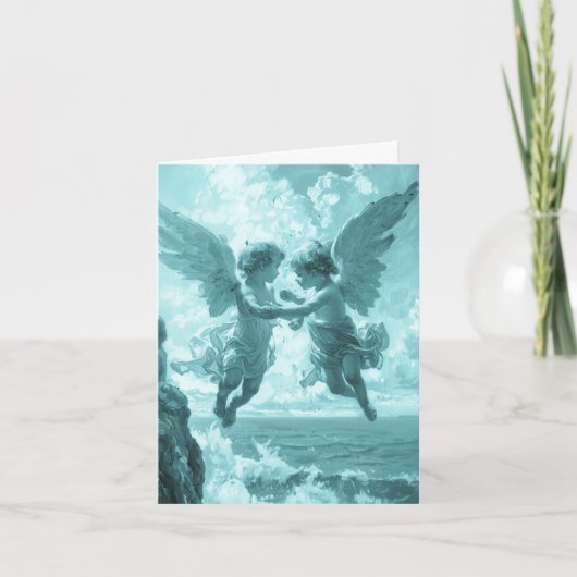 Faith Gebaseerd Inspirerend Feestdagen Kaart (Voorkant)