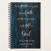 Faith Geïnspireerde planner - Ephesians 2:8-9 (Voorkant)