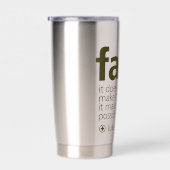 Faith Geïsoleerde Drinkbeker (Rechts)