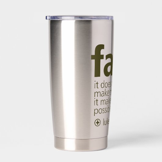 Faith Geïsoleerde Drinkbeker (Rechts)