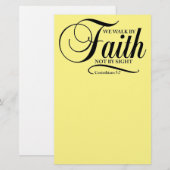 FAITH GIFTS-COLLECTIE BRIEFPAPIER (Voorkant / Achterkant)