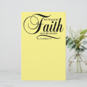 FAITH GIFTS-COLLECTIE BRIEFPAPIER (Staand voorkant)