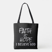 Faith Gifts Collectie Canvas tas (Achterkant)