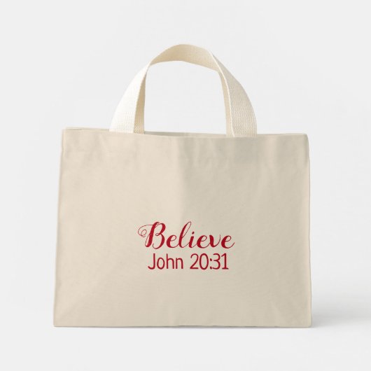 Faith Gifts Collectie Canvas tas (Achterkant)