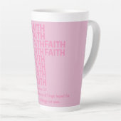 Faith Gifts Collectie Dames Latte Mok (Rechterhoek)