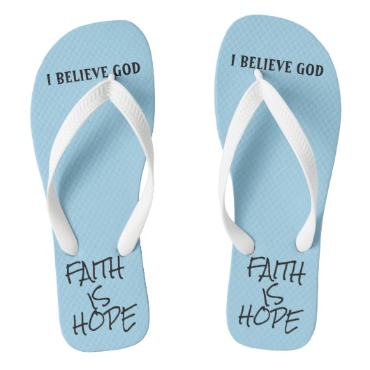 Faith Gifts Collectie - Flip Flops (Voetbed)