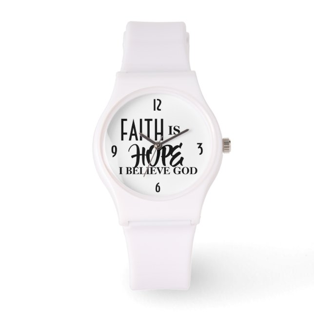 Faith Gifts Collectie - Horloge (Voorkant)
