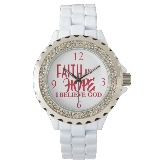 Faith Gifts Collectie - Horloge (Voorkant)
