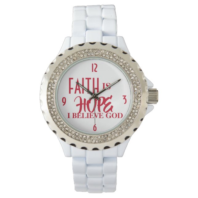 Faith Gifts Collectie - Horloge (Voorkant)